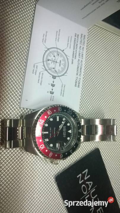 zegarek NAUTEC NO LIMIT AUTOMATIC 6001 na rękę Zegarki