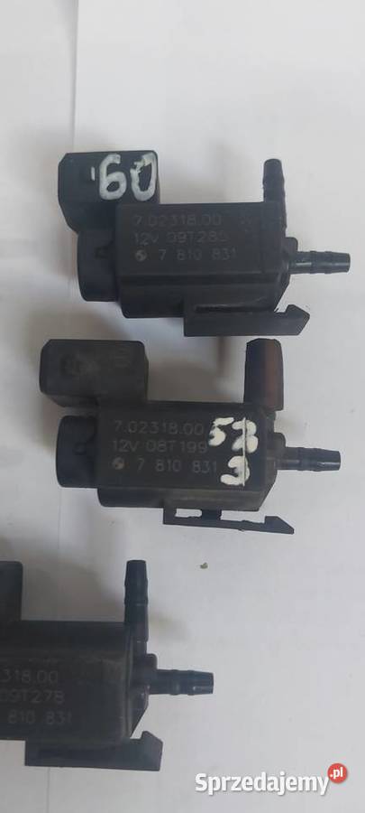 Zawór elektrozawór BMW 7810831 osobowe zachodniopomorskie Szczecin sprzedam