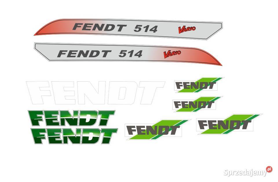 Naklejki fendt 514 vario i inne modele super kujawsko-pomorskie Bydgoszcz