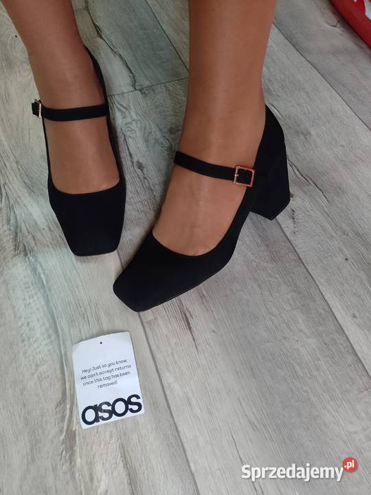 39 ASOS Design Czarne czółenka wieczorowe z Kraków