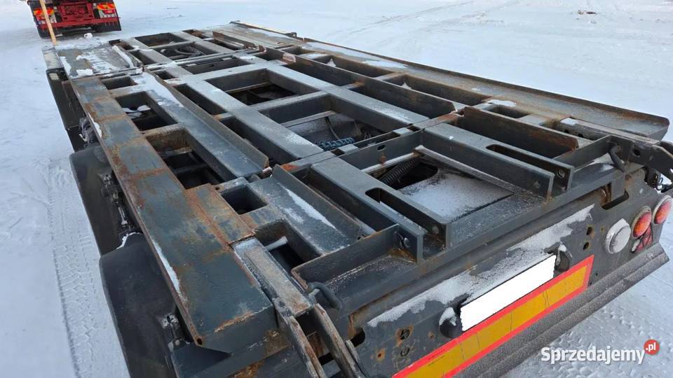 Przyczepa kontenerowa Kelberg D243 24T DMC 3 małopolskie Mszana Dolna
