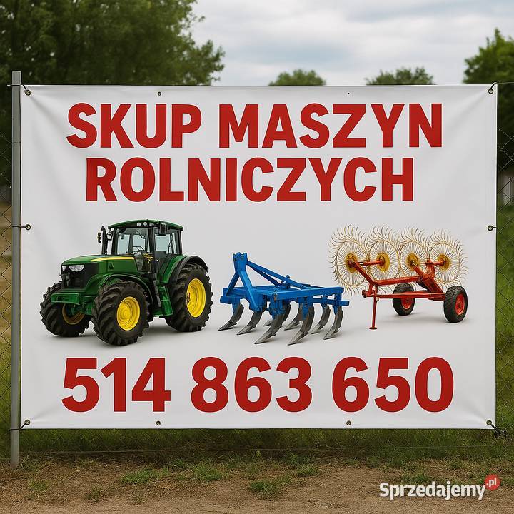 Skup maszyn rolniczych i ciągników rolniczych Warszawa