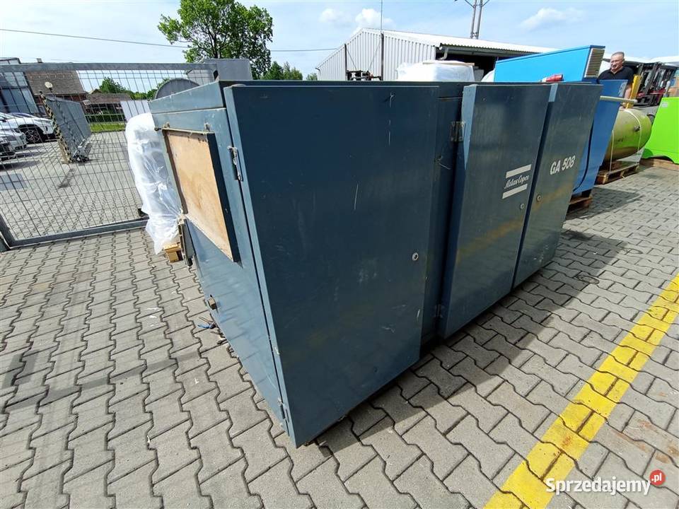 Sprężarka śrubowa kompresor ATLAS COPCO GA508 Motoryzacja Wilków