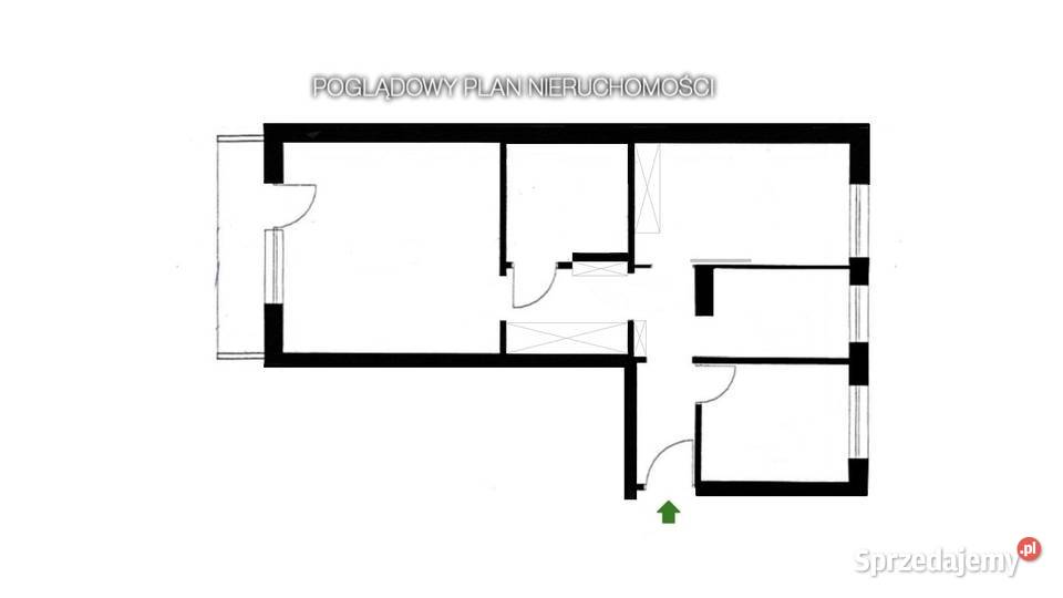 Mieszkanie rozkładowe Gliwice Trynek spółdzielcze własnościowe śląskie