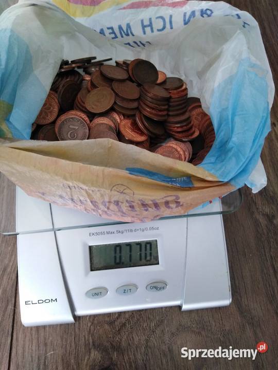 Lot monet obiegowych 2 pfennig 077 Żary