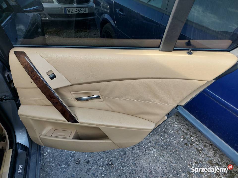 BMW E60 Tapicerka skóra skórzana bananowa Bydgoszcz sprzedam