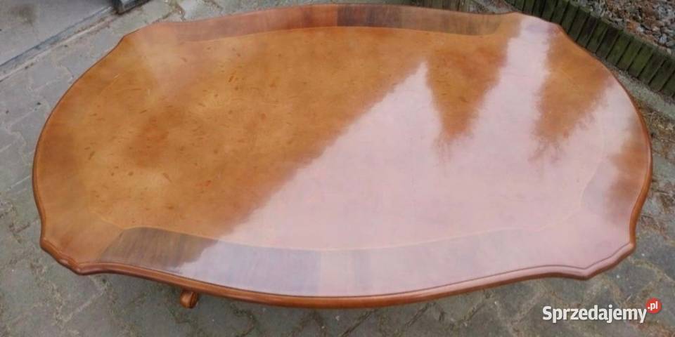 Drewniana ława w stylu włoskim Meble