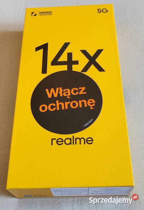Realme 14x 6gb128gb Nowy Zaplombowany mazowieckie Warszawa