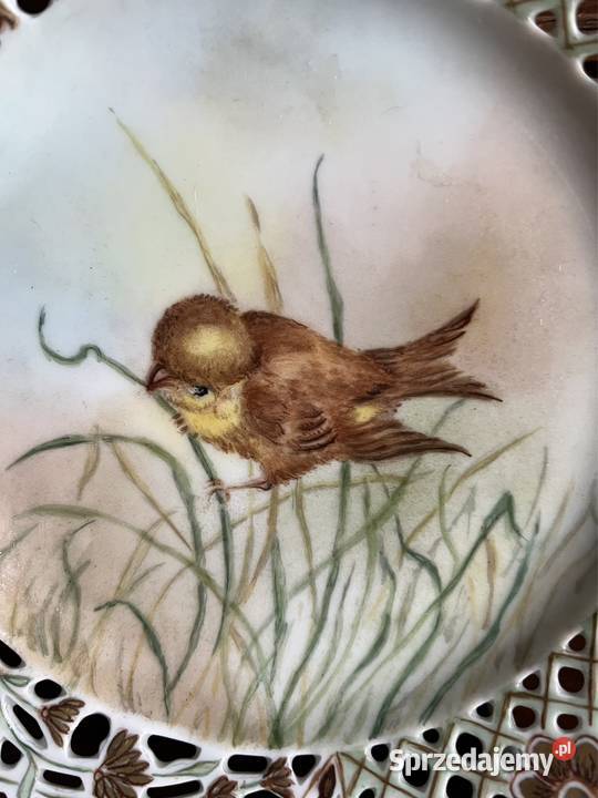 Talerzyk do powieszenia z ptaszkiem Ażur Ptaszek