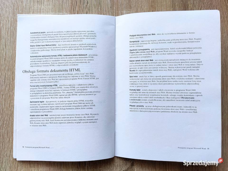 Poznajemy program Microsoft Word 2000 książeczka Oprogramowanie Tuchola