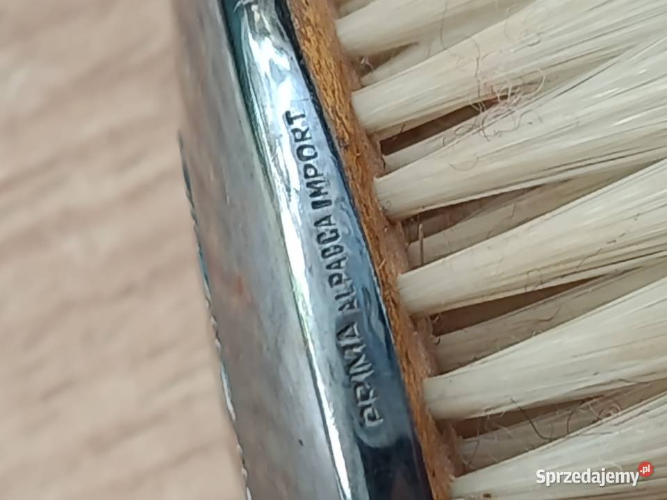 Zestaw Szczotka i grzebień alpaka i metal punce Choszczno
