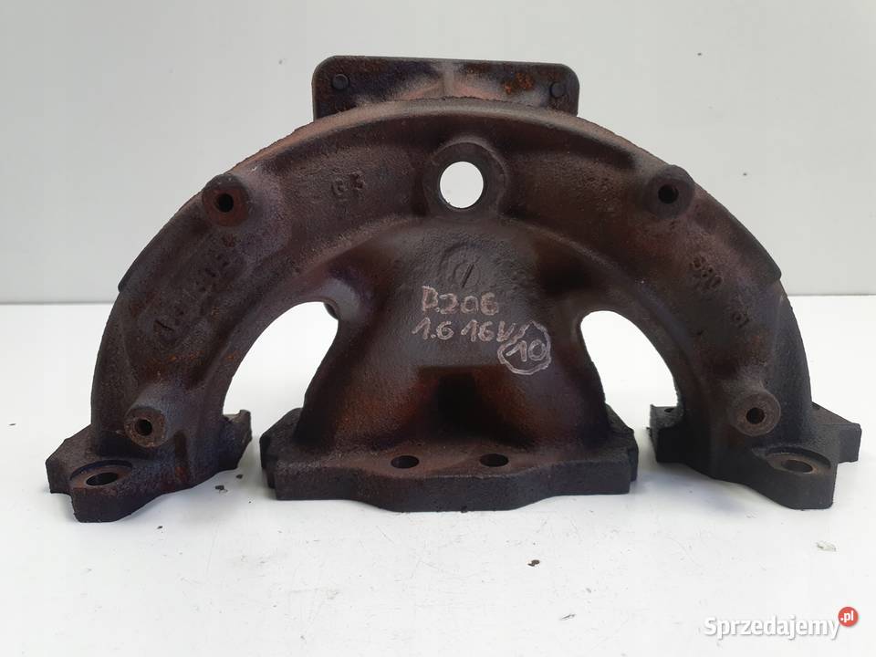 KOLEKTOR WYDECHOWY Peugeot 206 16 16V NFU 109 lubelskie Chełm