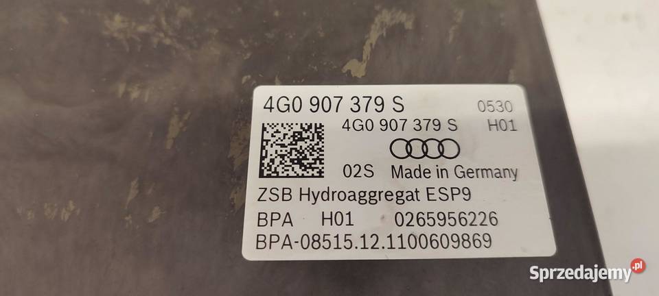 AUDI A6 C7 POMPA ABS 4G0907379S 4G0614517AK