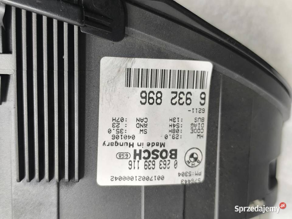 LICZNIK ZEGARY 20D BMW E46 6932896