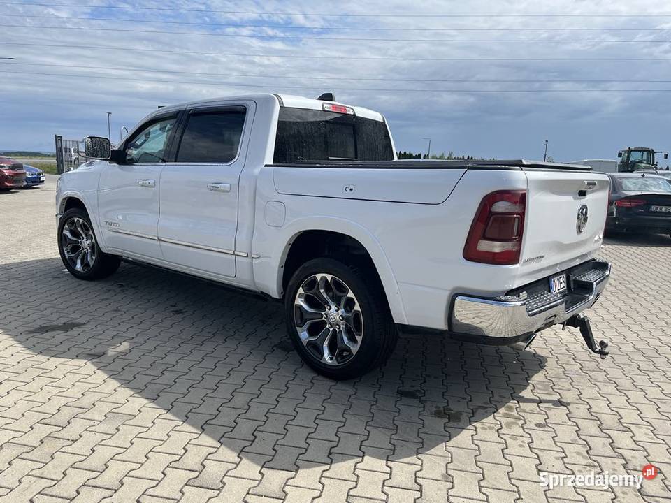 Ram 1500 57 Hemi Limited Crom RAMBOXY ogranicznik prędkości Biała