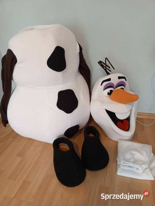 Kostium maskotki Olaf strój reklamowy chodzący Kołobrzeg