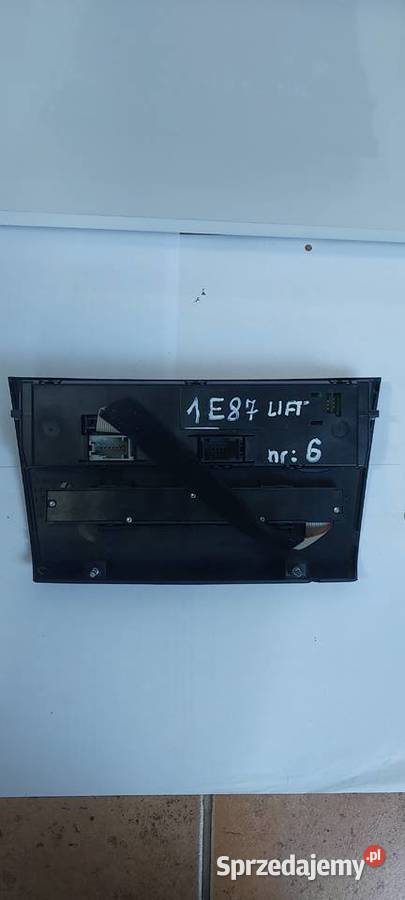 Panel klimatyzacji BMW 1 E87 Panele sterowania, przełączniki