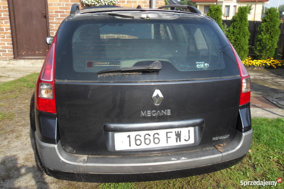 DESKA RENAULT MEGANE II 2007 Nisko