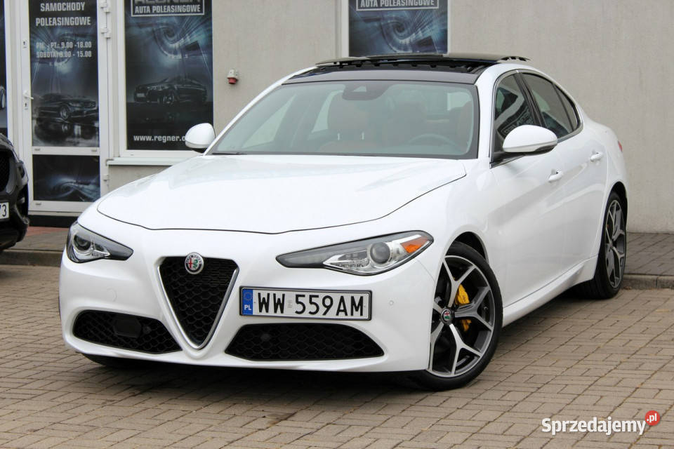 Alfa Romeo Giulia 20 Turbo Kamera Cofania nawigacja Sokołów