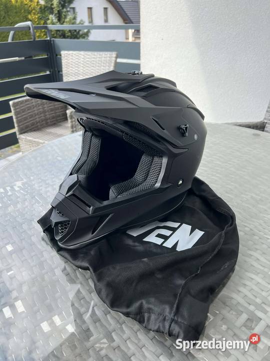 Kask Cross Raven Airborne Evo Matowy Czarny S Kaski małopolskie