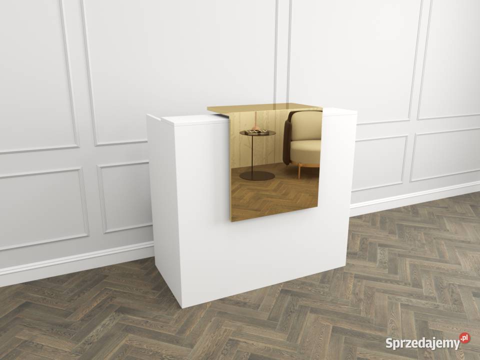 Lada recepcyjna Recepcja Złota Gold Warszawa