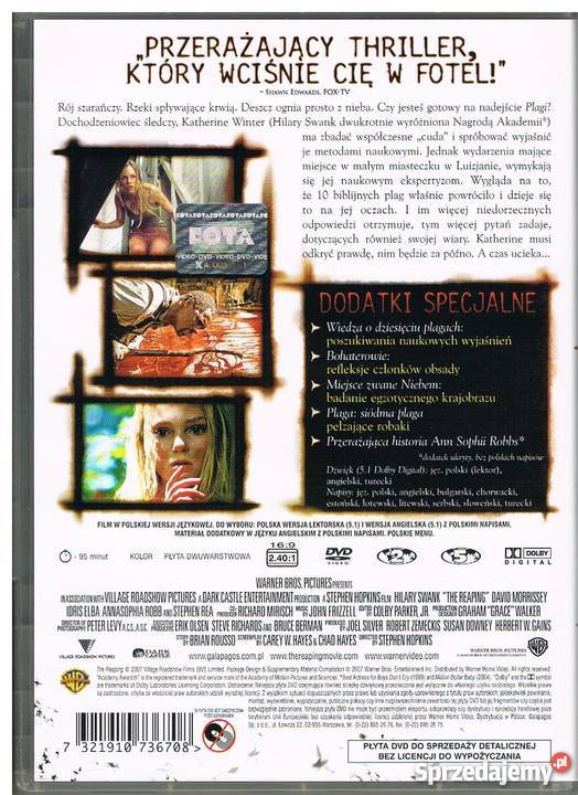 Plaga Hilary Swank thiller Łódź