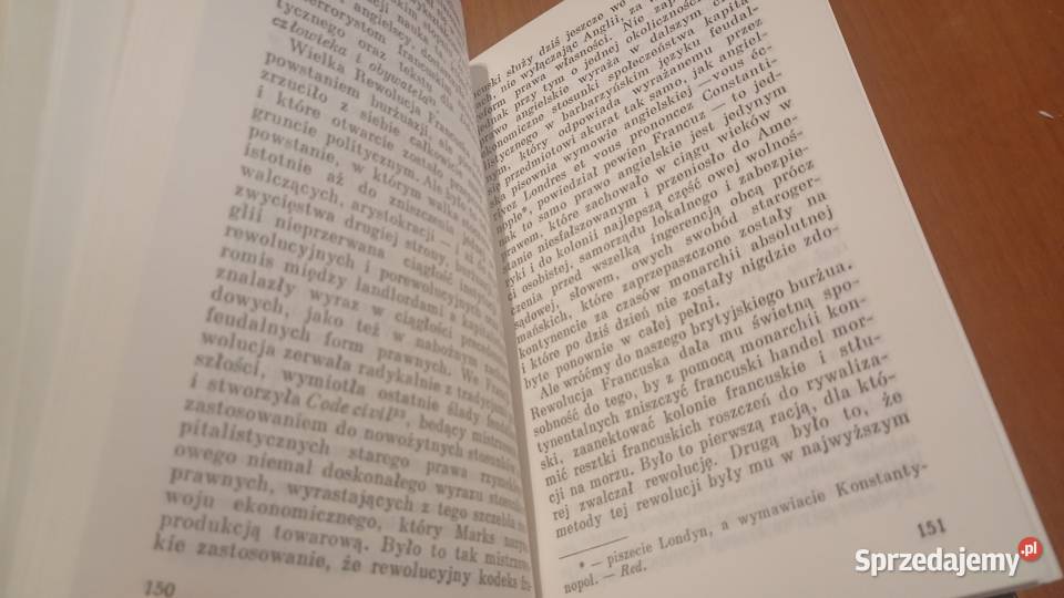 O materializmie historycznym wybór Karol Marks