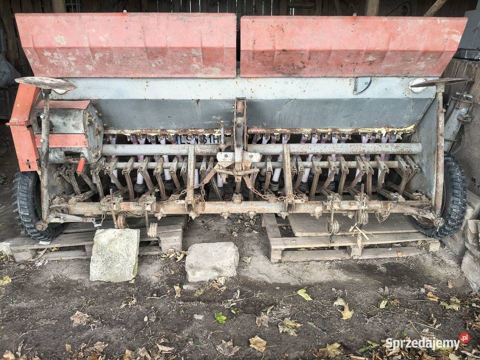 Siewnik zbożowy Poznaniak 25m na docisku lubelskie Świdnik