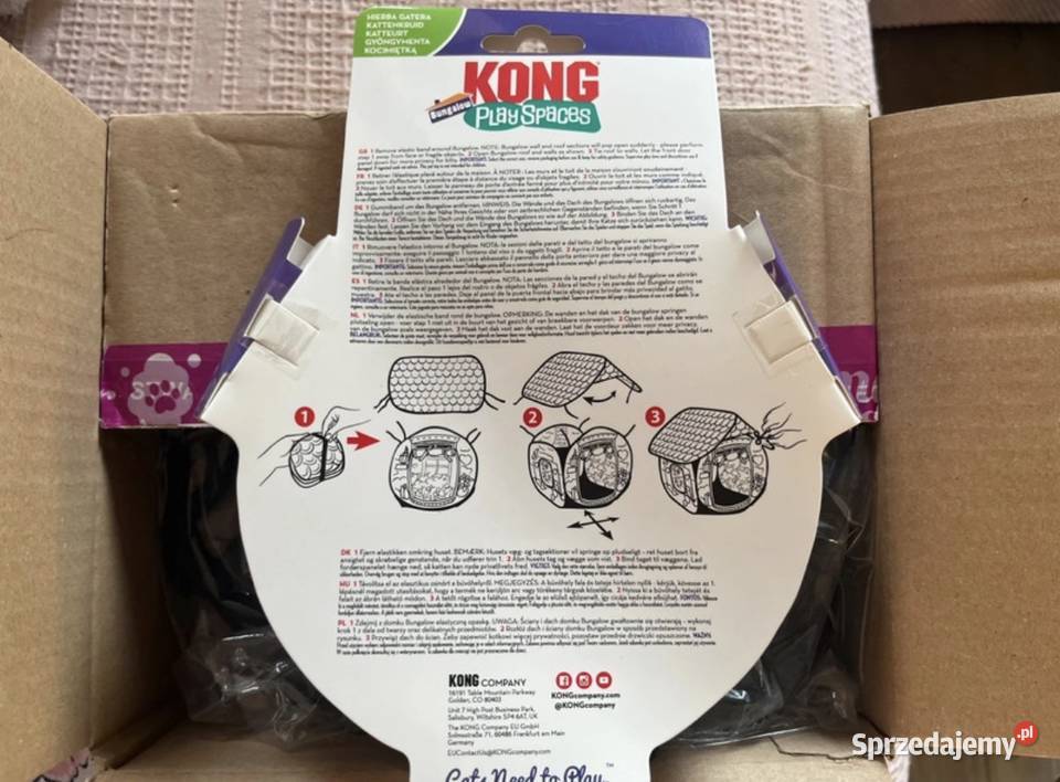 Domek namiot kota KONG niemiecka firma Poznań