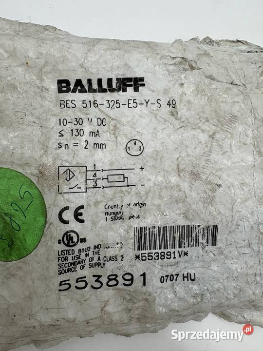 Balluff BES030W BES 516325E5YS49 Warszawa