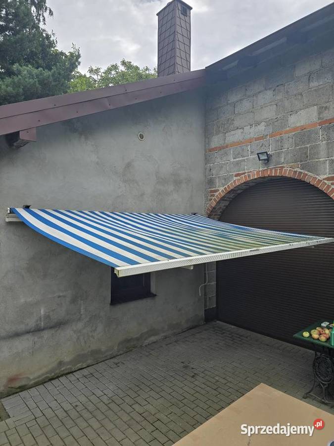 Markiza balkonowa tarasowa 35x25m Ostrzeszów