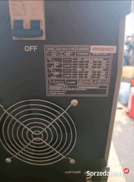 Spawarka Stahlwerk AC DC 200 PULS ST IGBT Peruka Bielany Wrocławskie