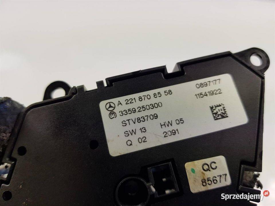 PRZYCISK S350 W221 A2218708858 Części samochodowe kujawsko-pomorskie Lipno