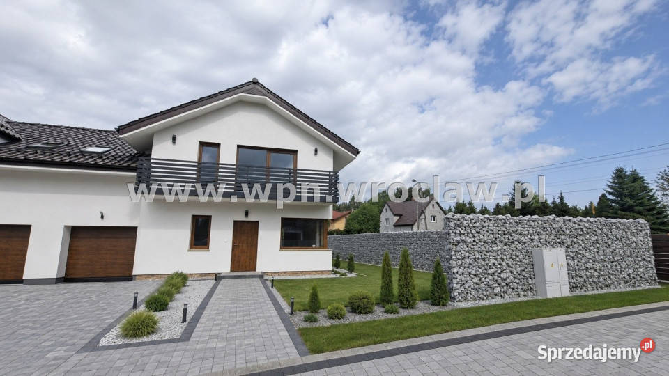Dom bliźniak 170m2 Wilkszyn Sprzedaż dolnośląskie