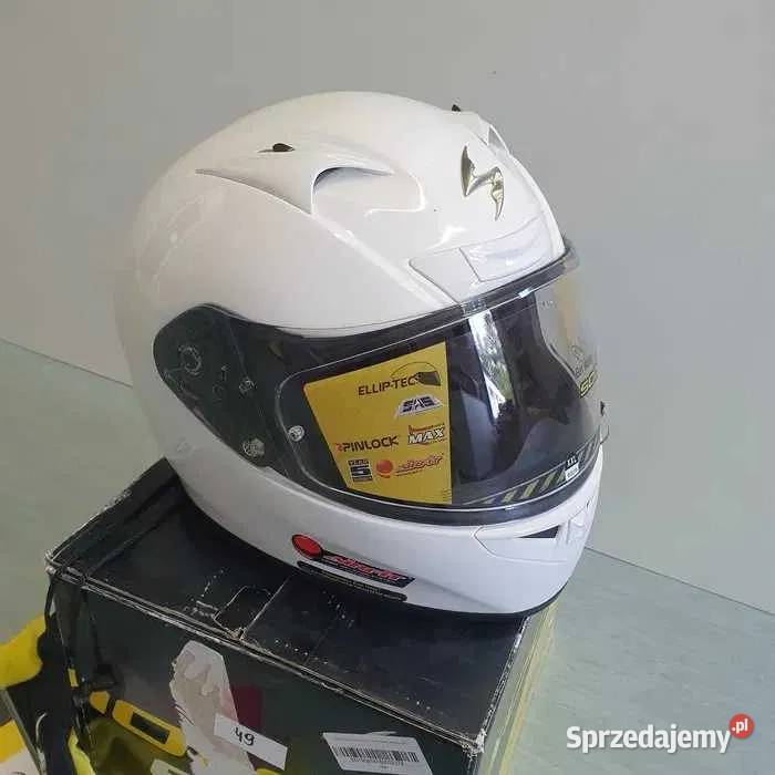 Kask motocyklowy Scorpion EXO710 Air White XXL Gorzów Wielkopolski