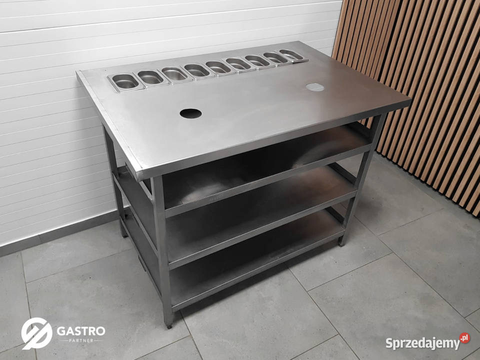 Stół podstawa mroźnicza ze stali nierdzewnej Gastronomia Ostrów Wielkopolski