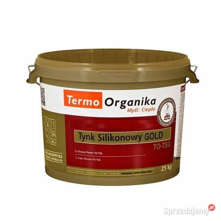 Termoorganika tynk silikonowy BR 15mm baza A 25 Tynki Gdów sprzedam