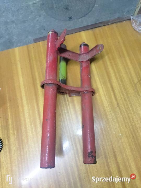 Widełki przednie zawieszenie motorynka komar Łubno