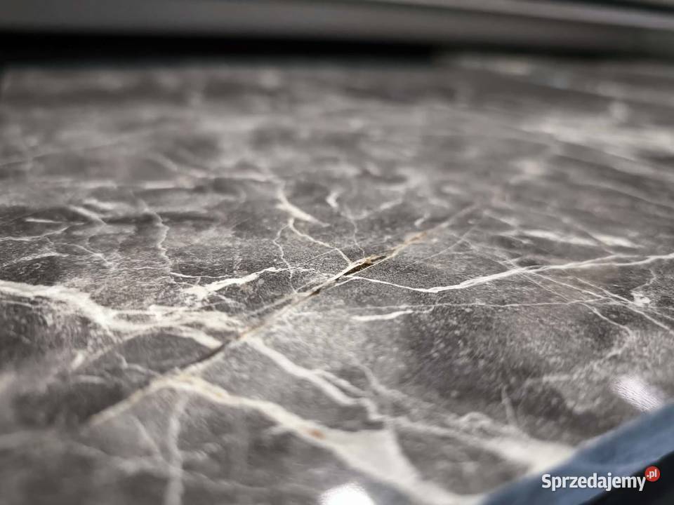 Płytki marmur Tempesta Nera polerowany 203x203x1