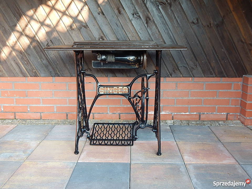 Maszyna do szycia Singer antyk staroć retro Bieruń