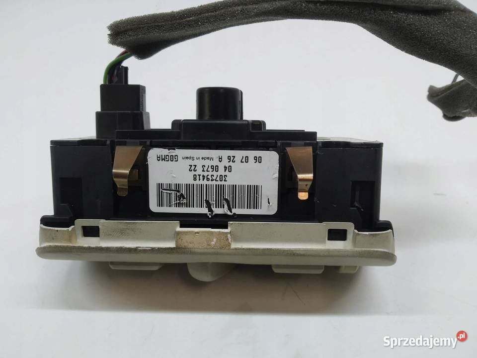 PRZEŁĄCZNIK ŚWIATEŁ 30739418 Volvo S80 II 2006 osobowe