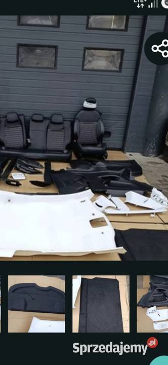KANAPA DRUGI RZĄD PEUGEOT 208 I Hatchback FOTEL manualna Lubin