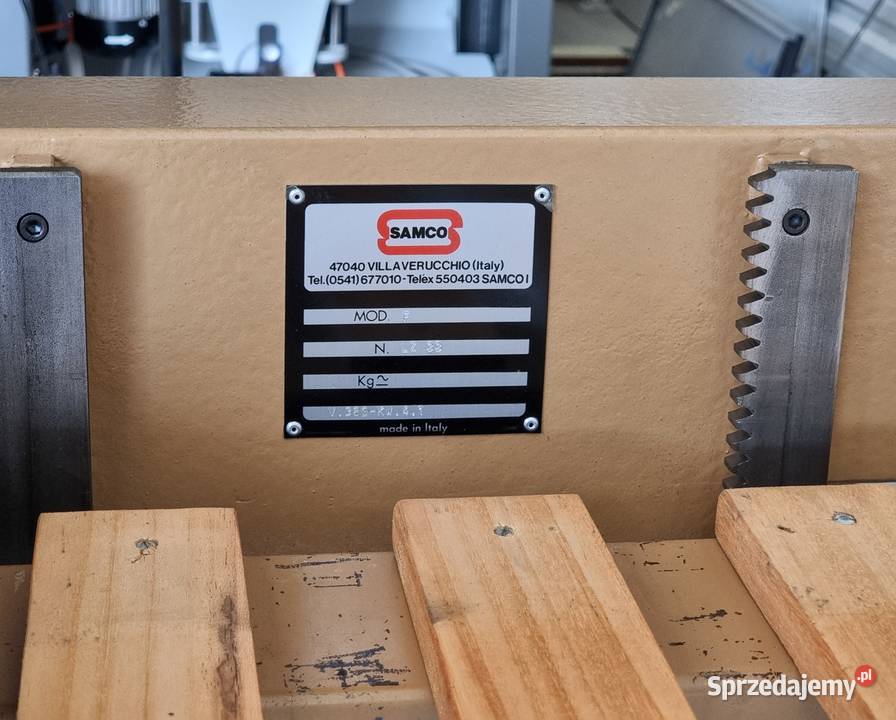 Szlifierka długotaśmowa SAMCO SCM elektryczna Wolica Druga