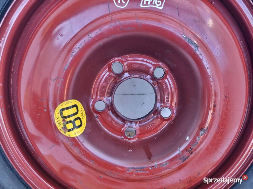 KOŁO DOJAZDOWE oryginał Saab 93 95 95 I 11570 Samochodowe Chełm