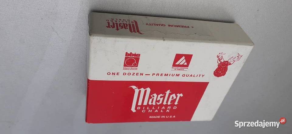Kreda Master do bilardasnookera12 USApremium Tuszkowo