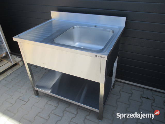 Zlew Gastronomiczny 1 Komorowy Z Półką 1007090 Ostrów Wielkopolski