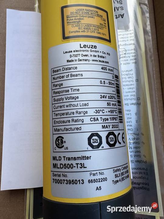 Leuze MLD500T3L Kurtyna świetlna