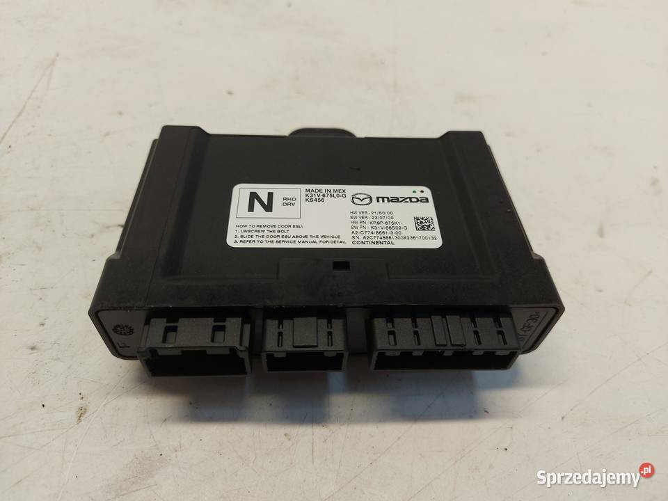 Mazda CX60 2023 moduł sterownik drzwi przód