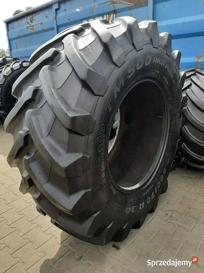 2x Opona używana rolnicza 60070R30 TRELLEBORG Opony rolnicze Zaścianki
