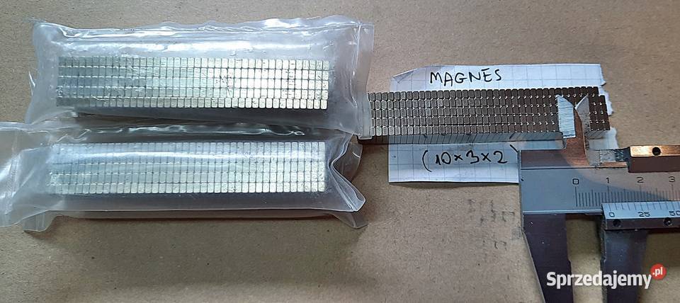 Magnes neodymowy 10x3x2 MPL N38 10